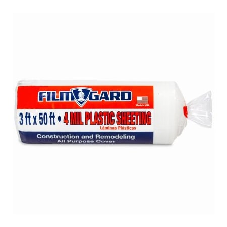 Berry Plasticsrp 3x50 4Mil CLR Sheeting 626156